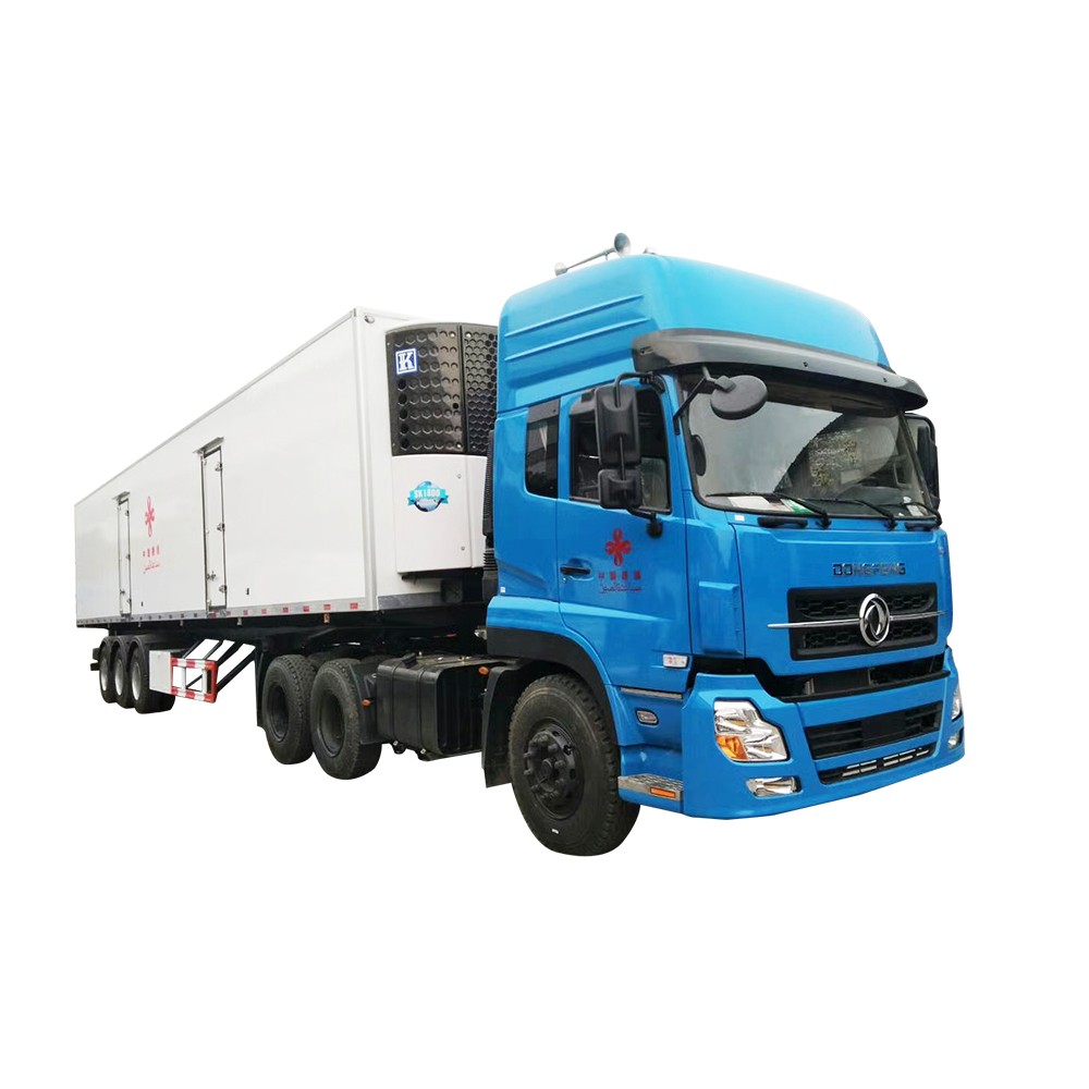 3 Axle 50 Ton Reefer Semi Trailer