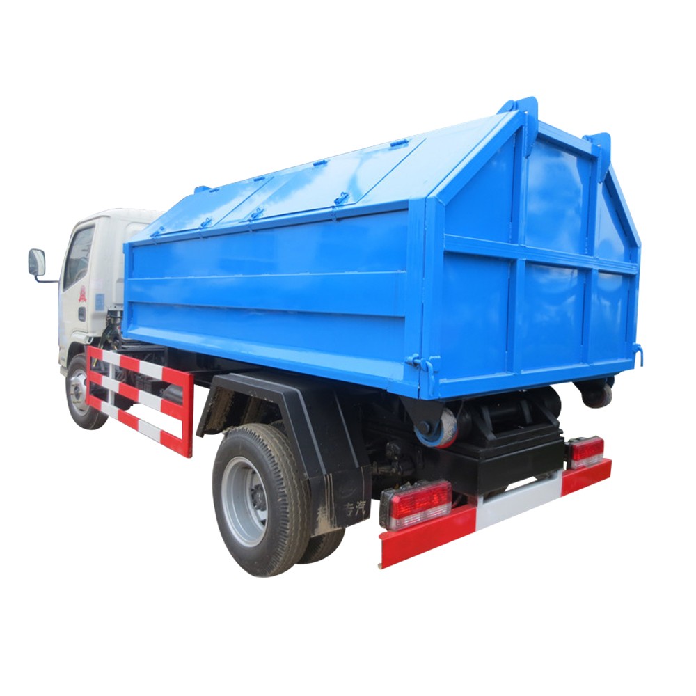 Dongfeng 3 Ton Bin Lifter Garbage Truck