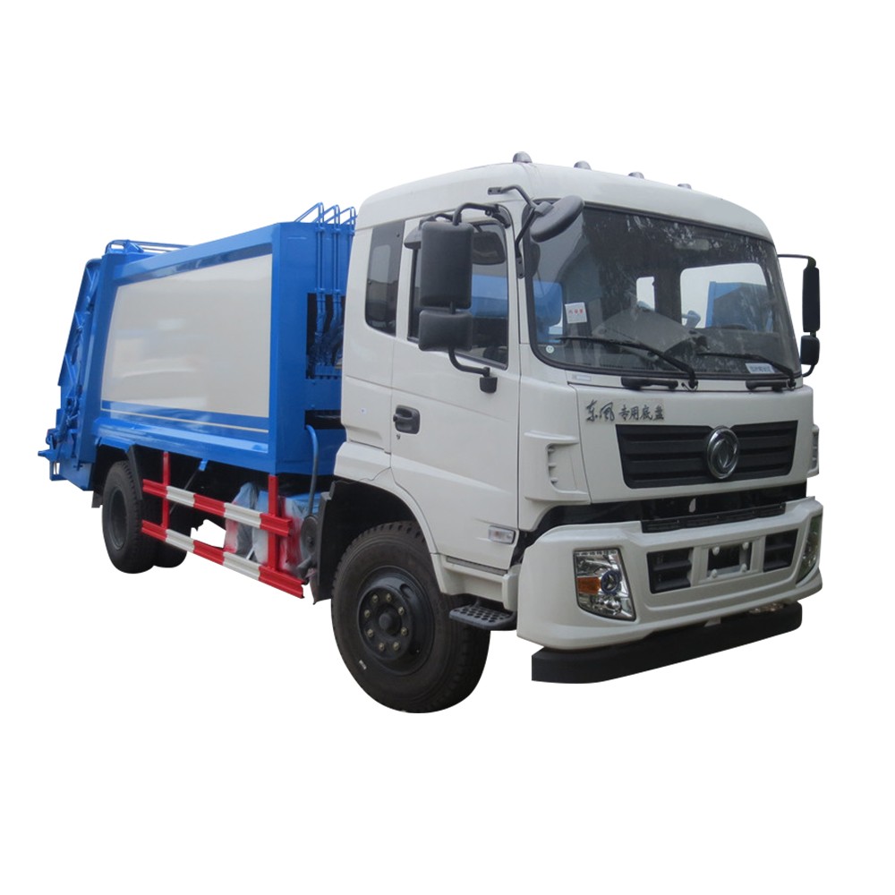 6 Wheel 12 Cbm Garbage Compactor Trak