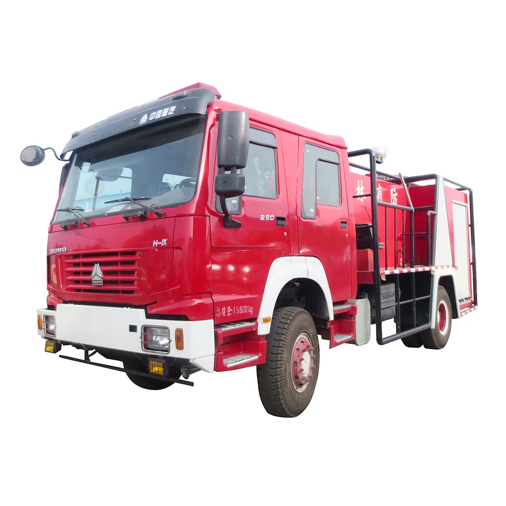 Howo 8 Cbm Forest Fire Truck